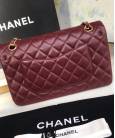 Сумка Medium Classic Double Flap Bordeaux